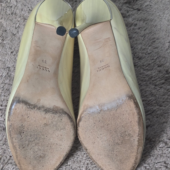 Gucci Open toe high heels Stilleto shoes Size 39 US 9 - Picture 13 of 14
